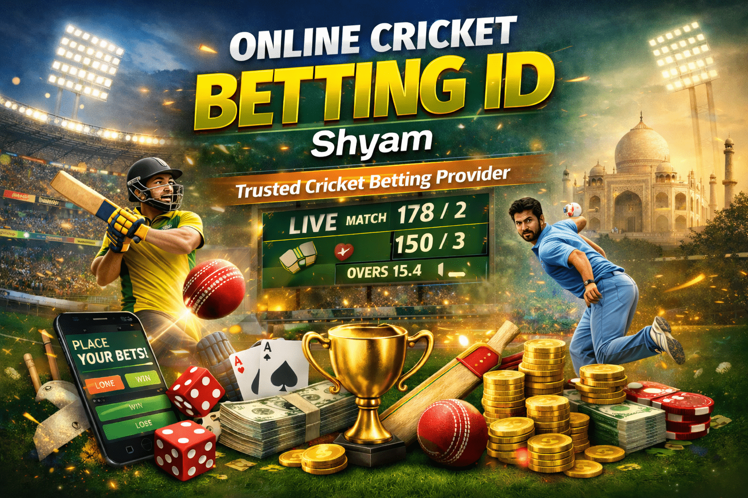 online cricket betting id