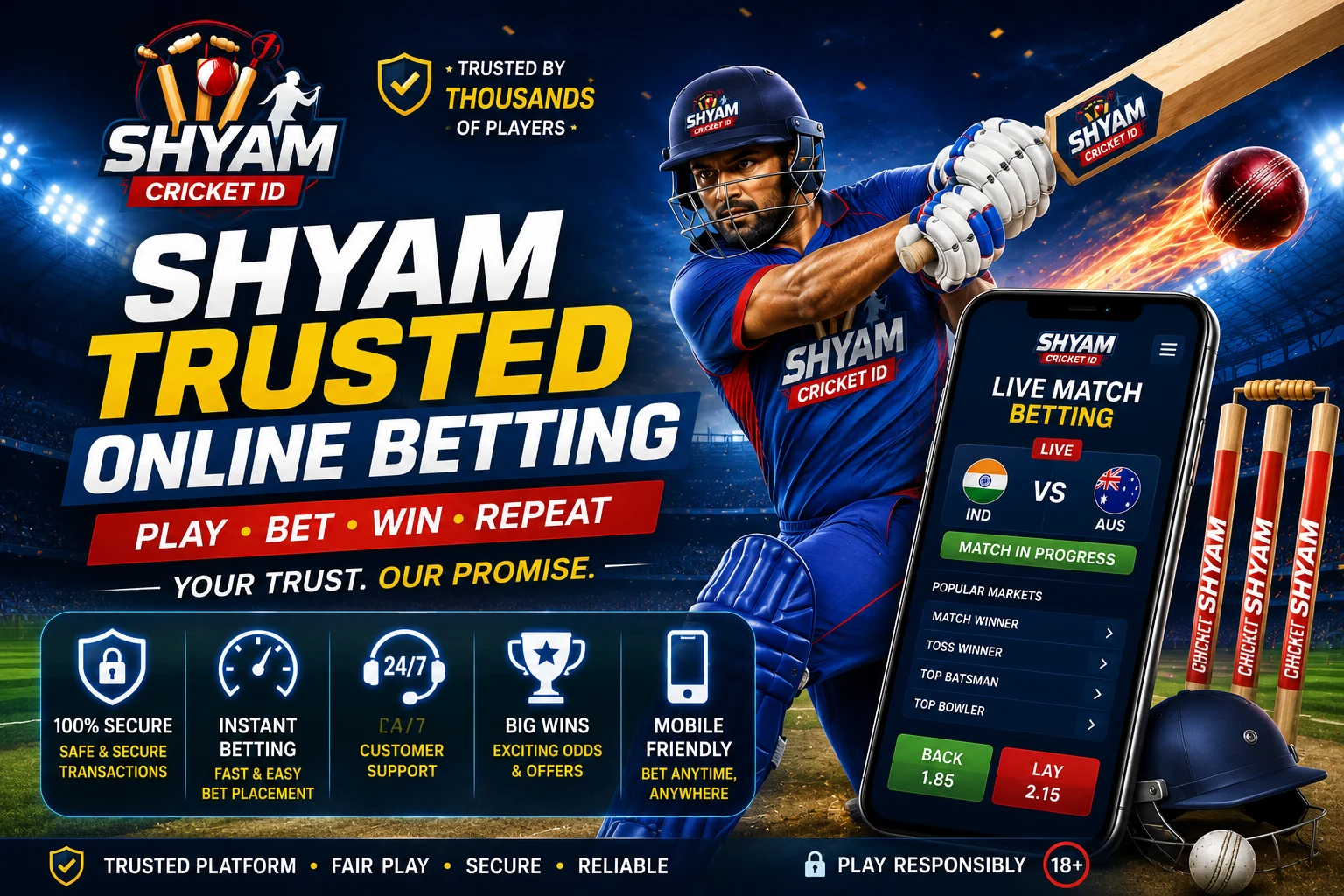 Shyam trusted online betting