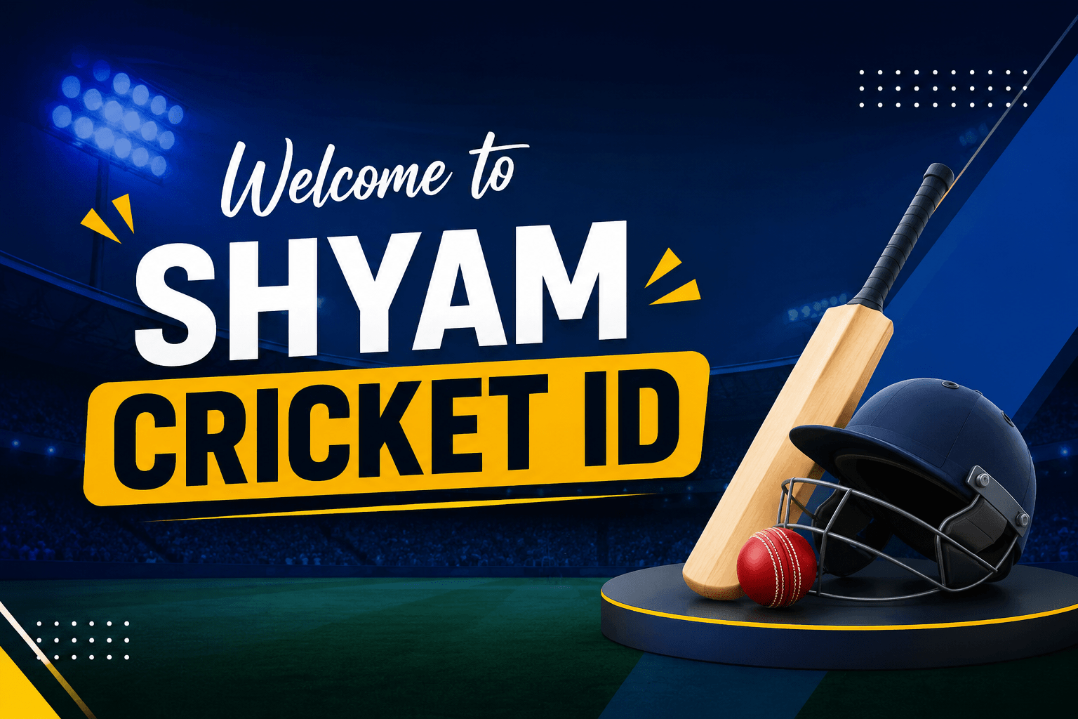 Welcome to Shyam Cricket ID