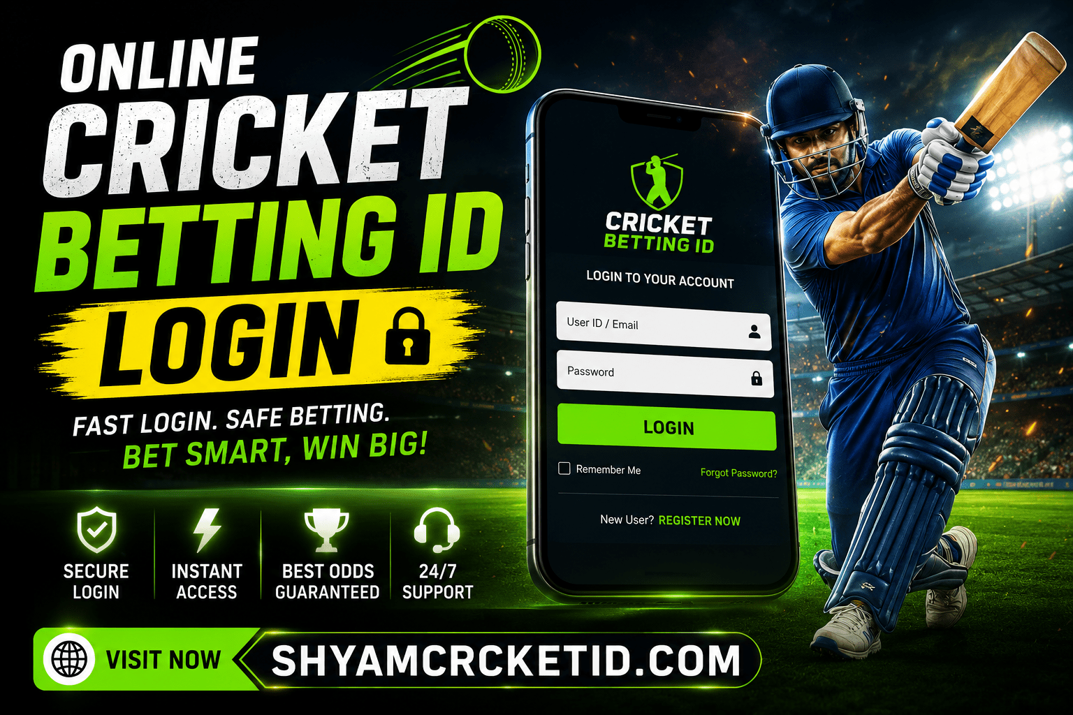 online cricket betting id login
