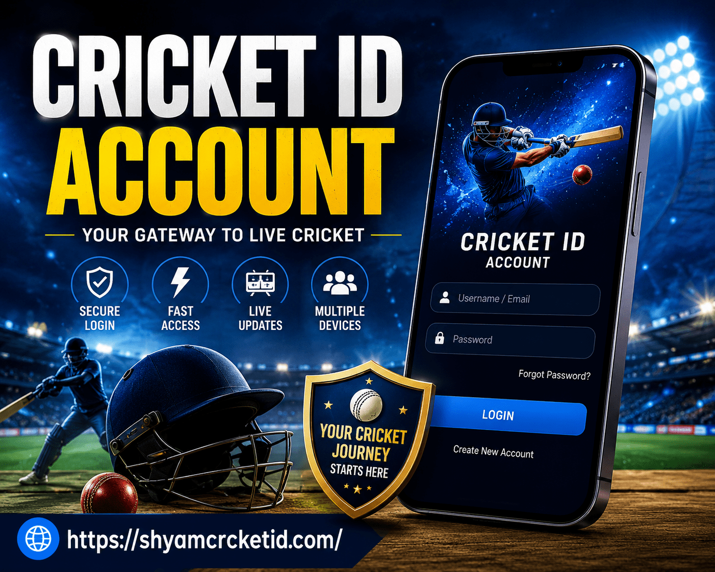 Cricket ID Account