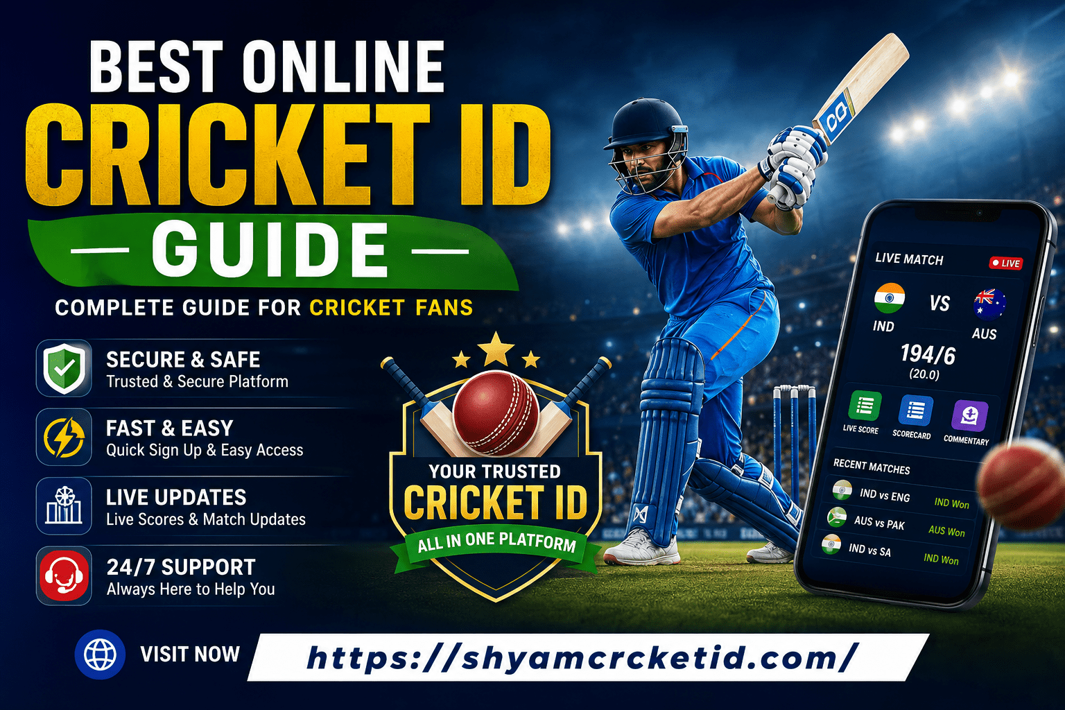 best online cricket id guide