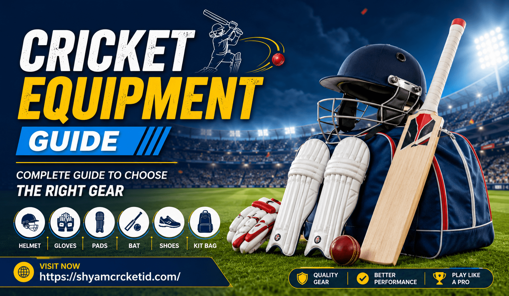 Cricket equipment