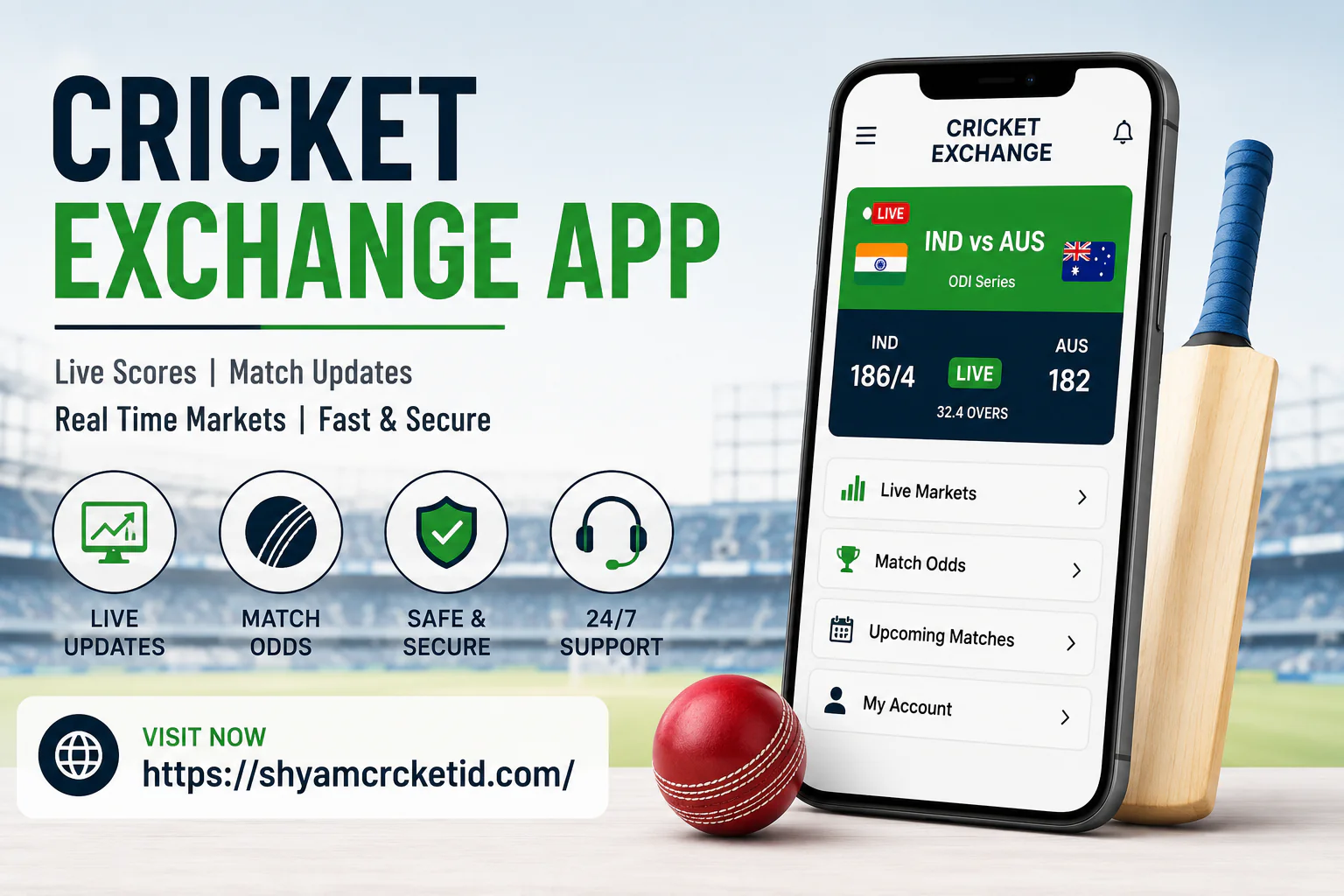 Cricket Exchange App