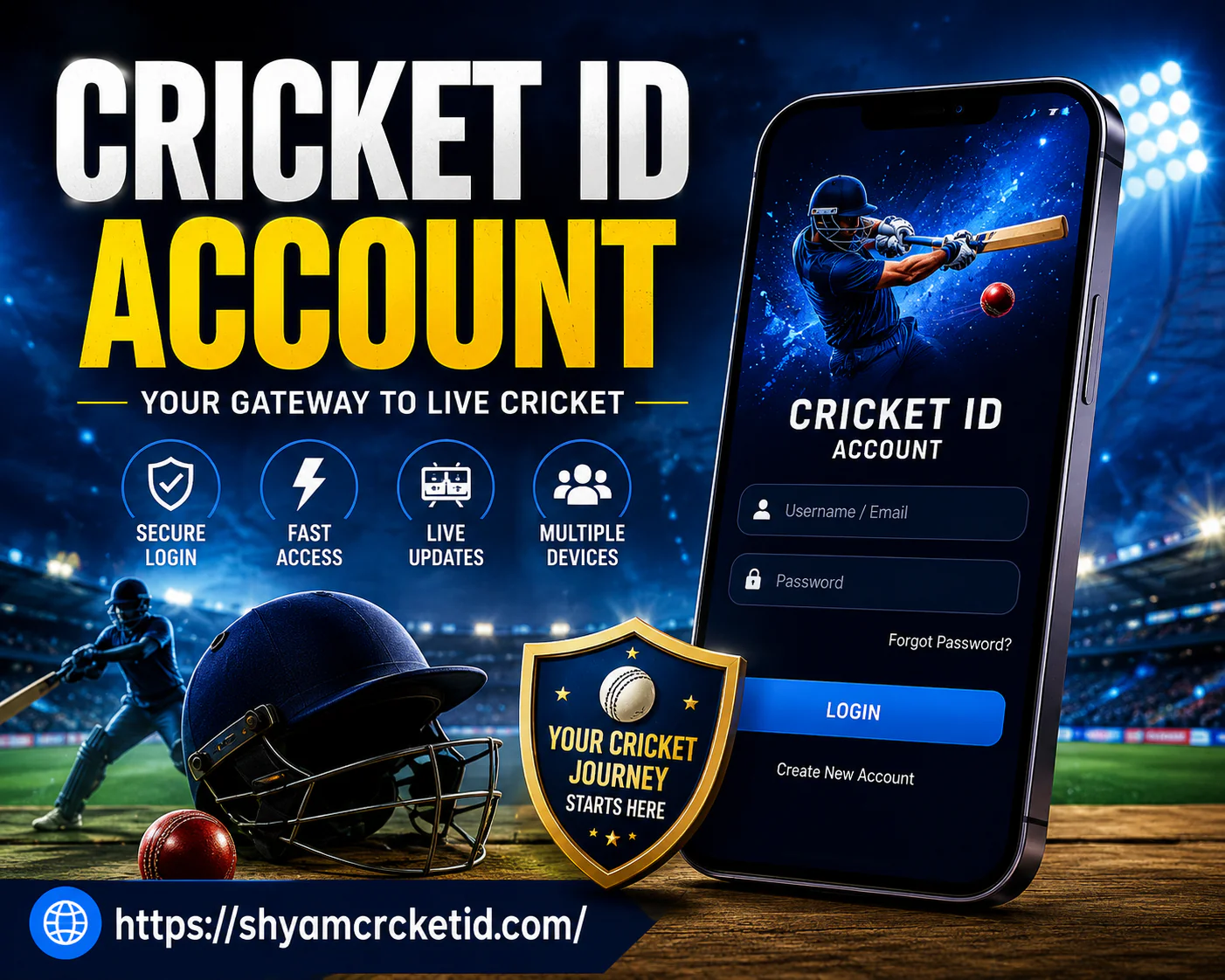 Cricket ID Account
