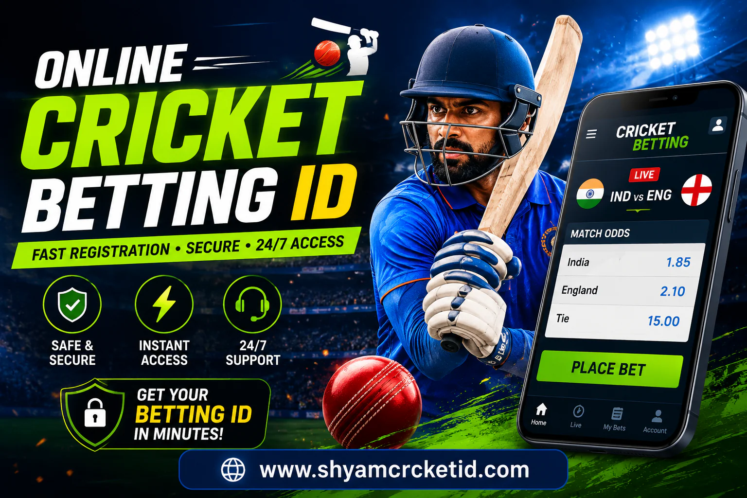 Online Cricket Betting ID