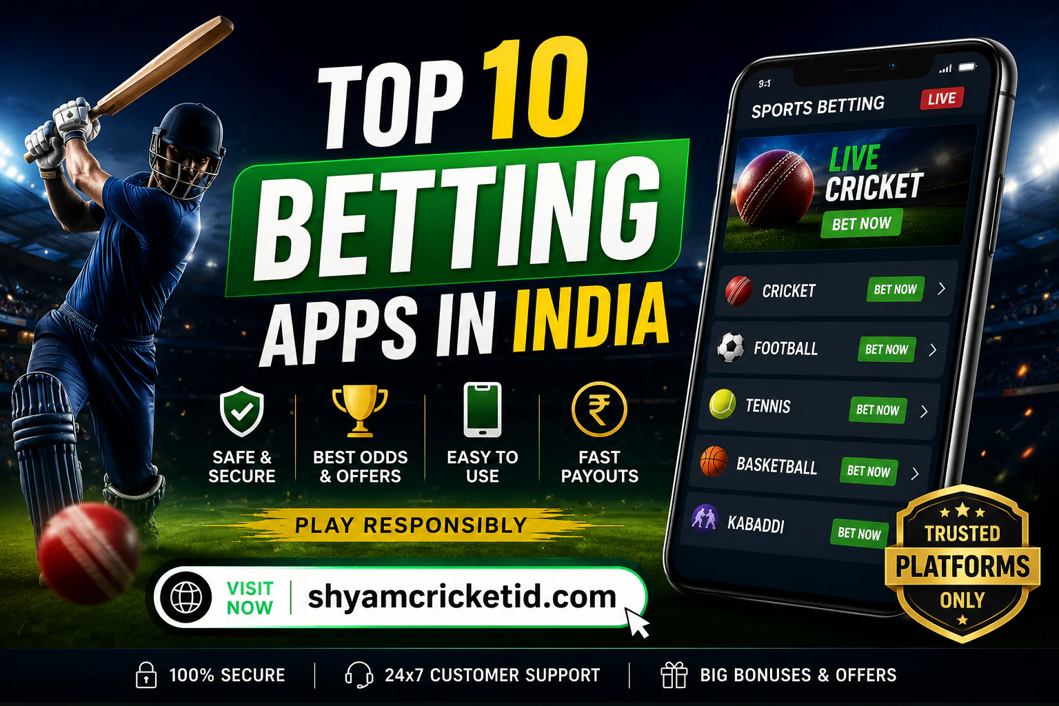 Top 10 Betting Apps in India