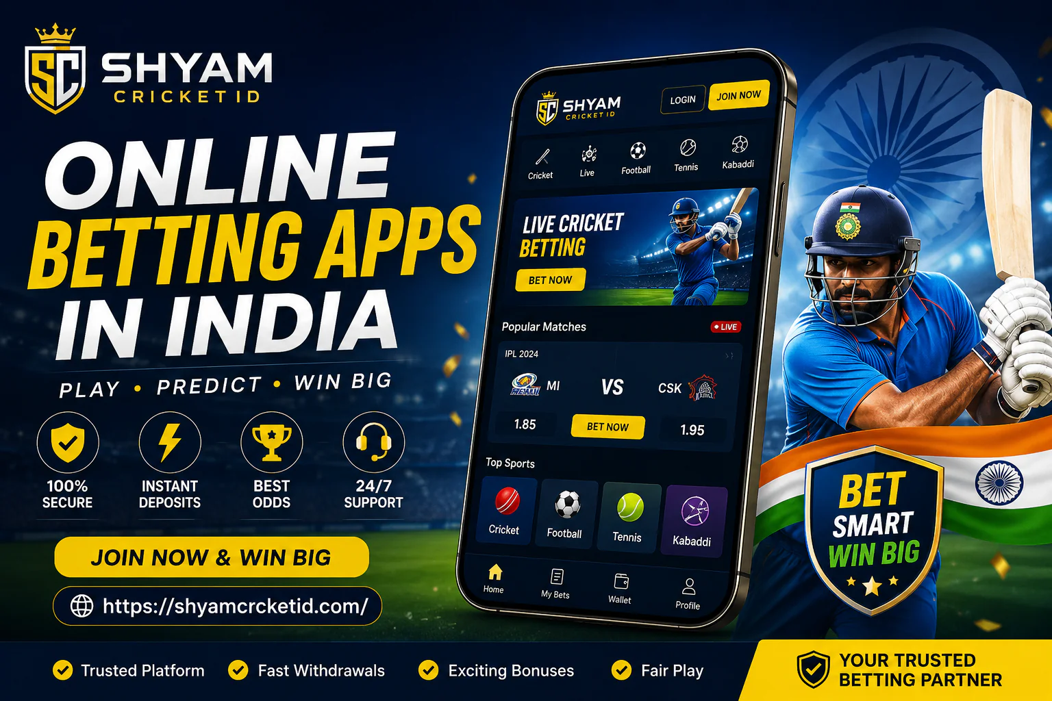 online betting apps in India