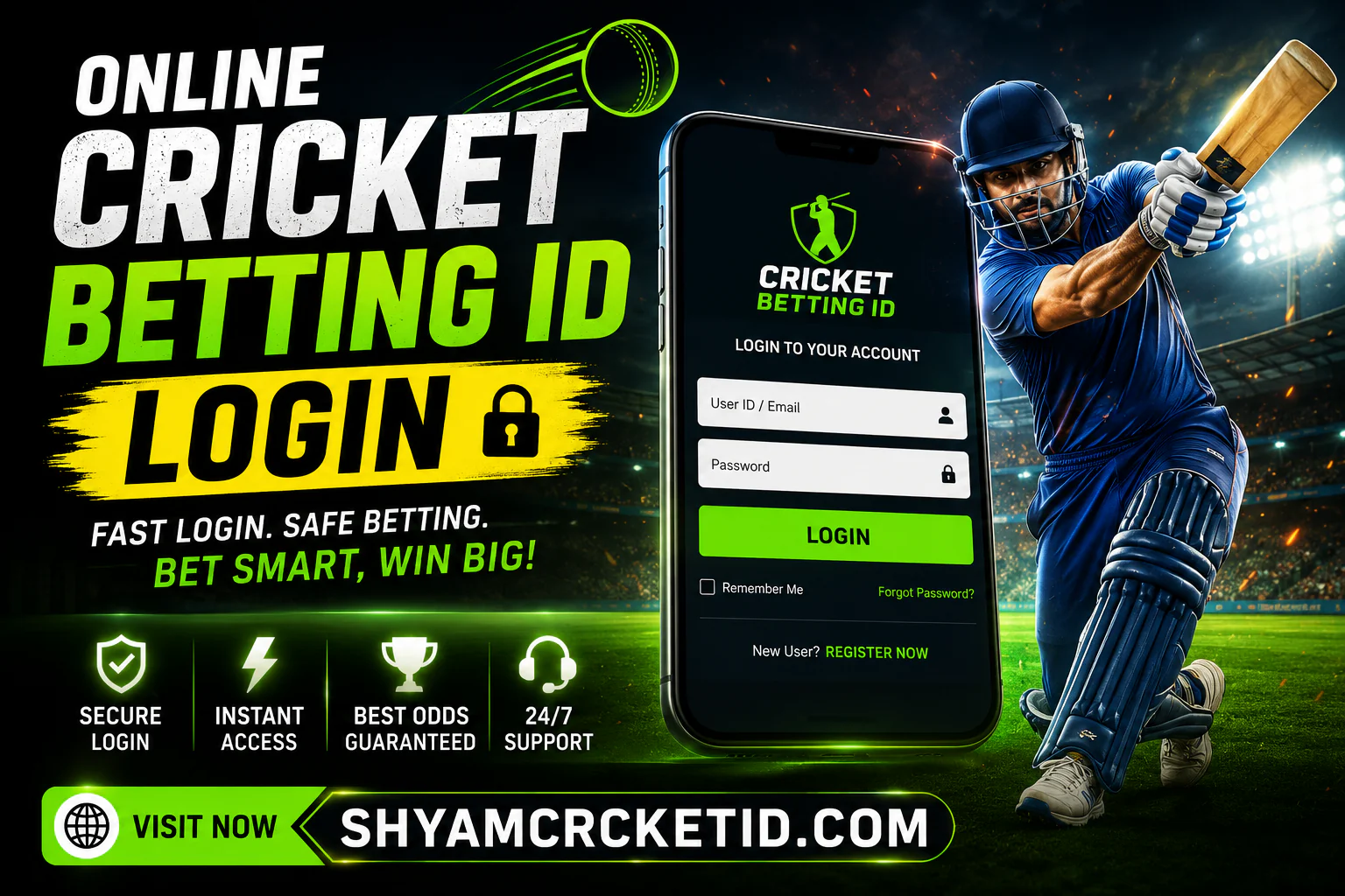 online cricket betting ID login