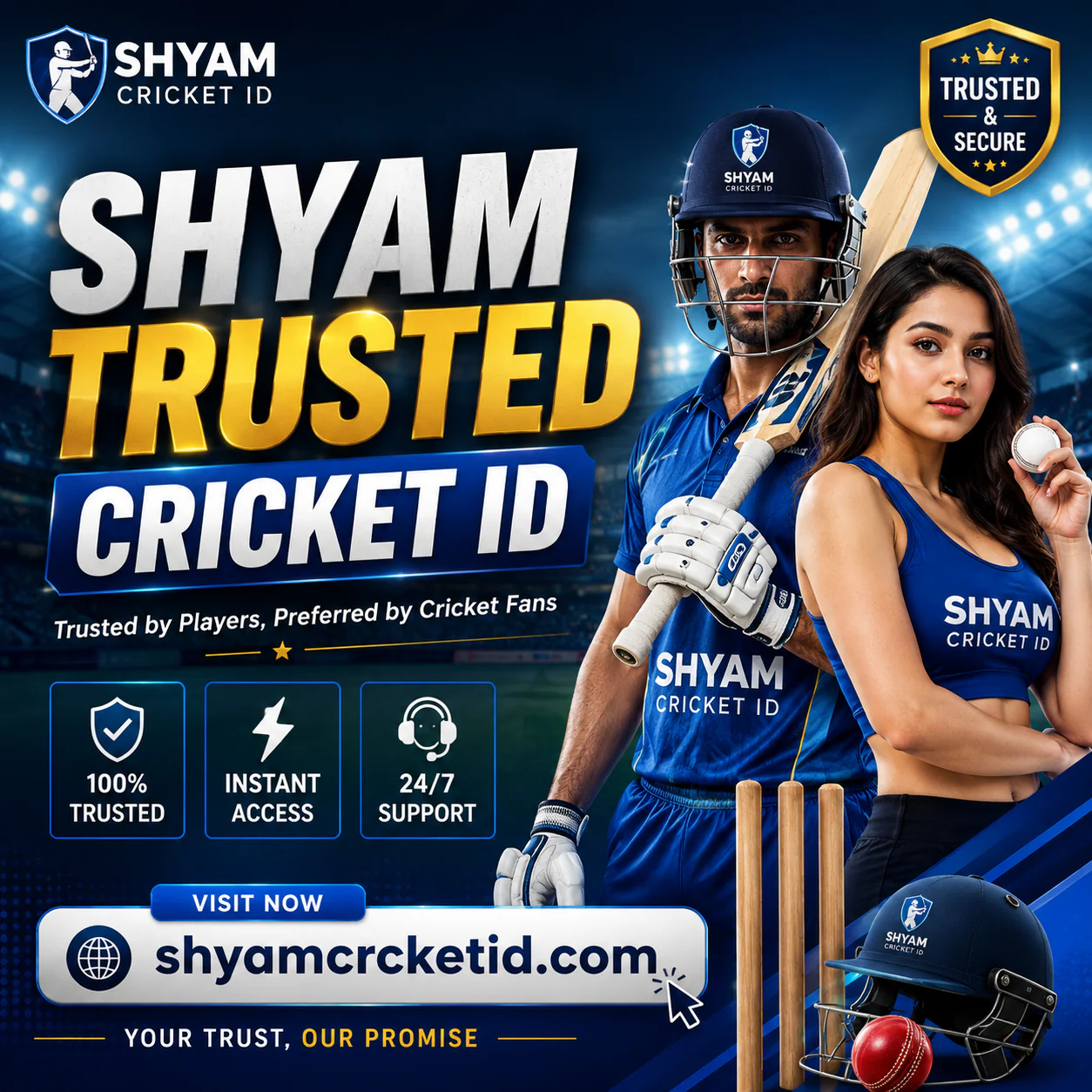 shyam trusted Cricket ID