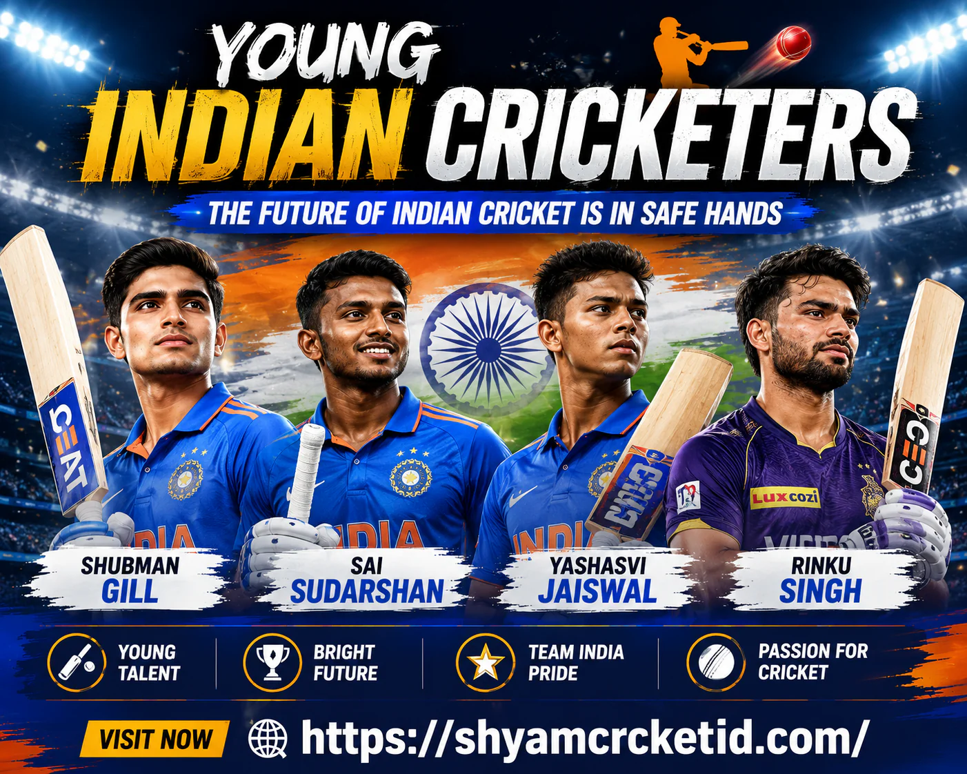 young Indian cricketers