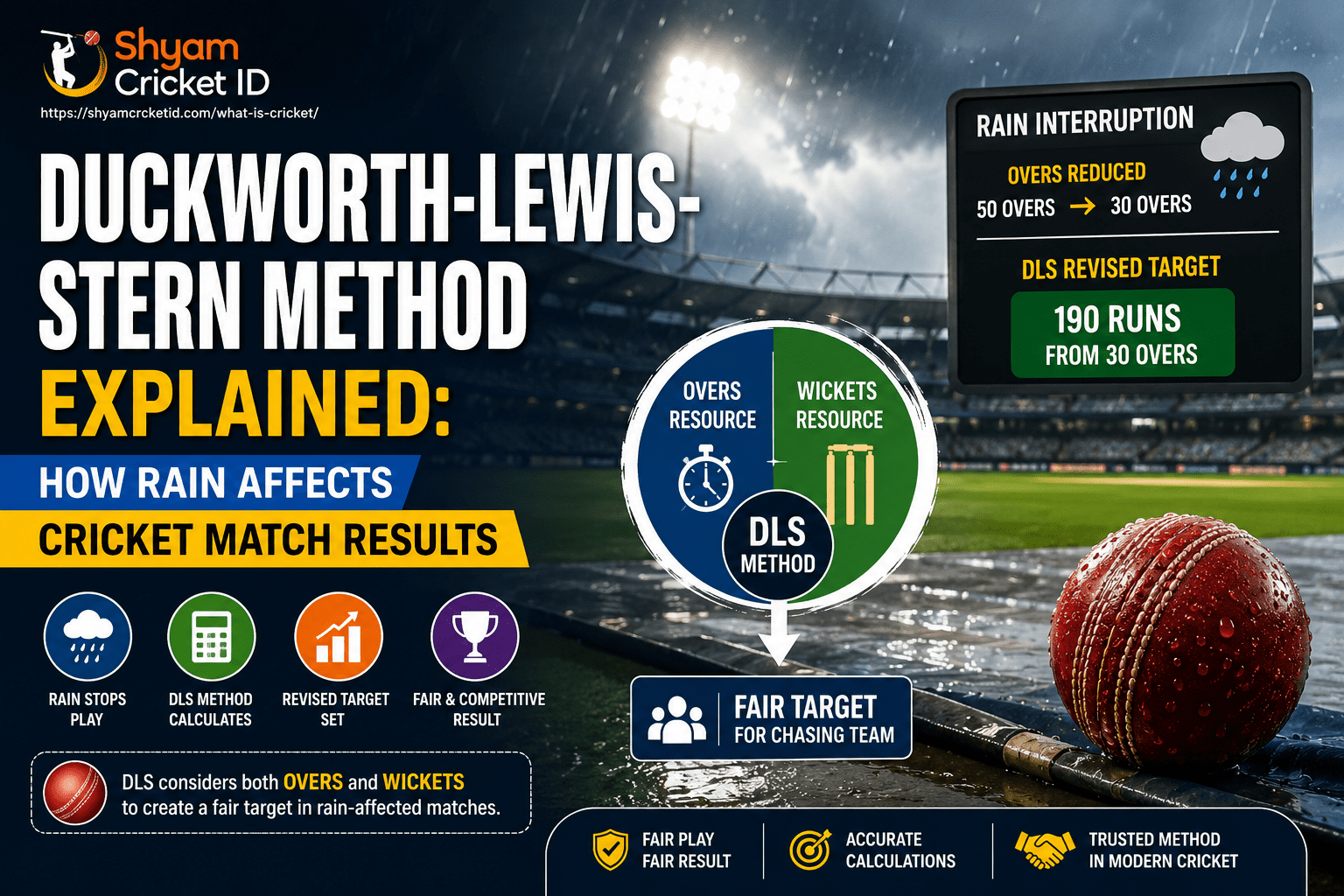 Duckworth Lewis Stern method