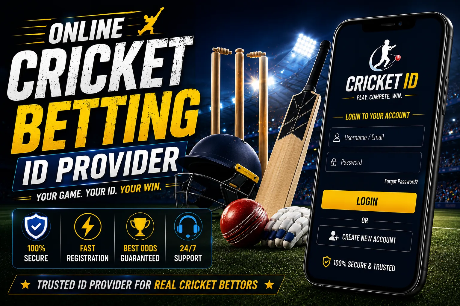 Online Cricket Betting ID Provider