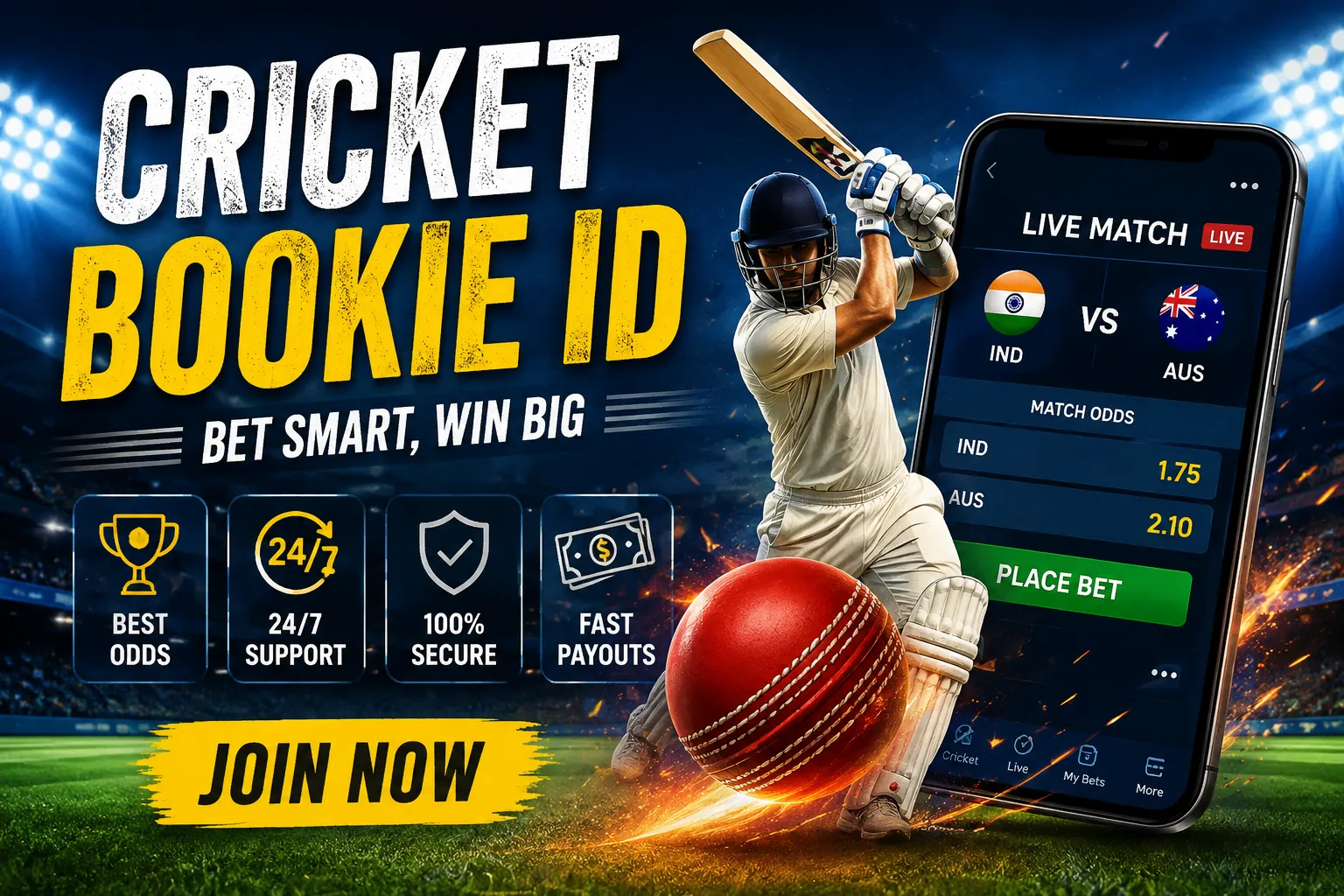 Cricket Bookie ID